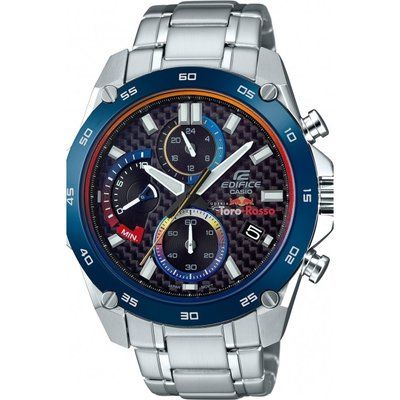Mens Casio Edifice Toro Rosso Special Edition Chronograph Watch EFR-557TR-1AER