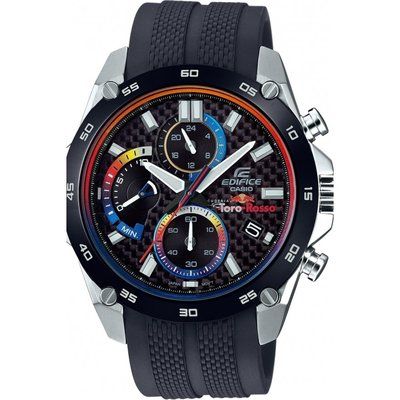 Men's Casio Edifice Toro Rosso Special Edition Chronograph Watch EFR-557TRP-1AER