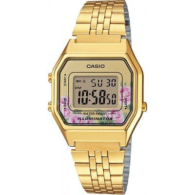 Casio Classic Floral Watch LA680WEGA-4CEF
