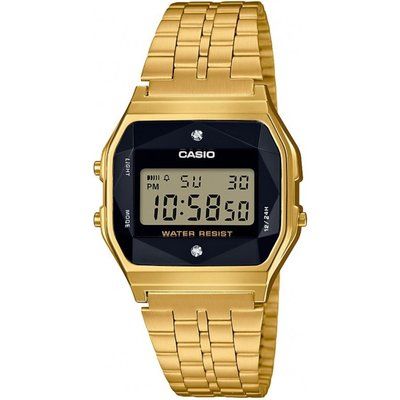 Casio retro diamond watch A159WGED-1EF