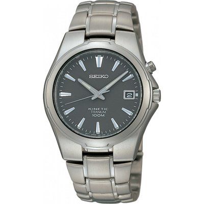 Men's Seiko Titanium Kinetic Watch SKA211P1