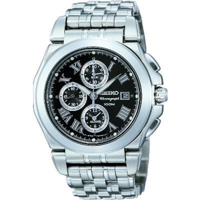 Men's Seiko Alarm Chronograph Watch SNA525P1