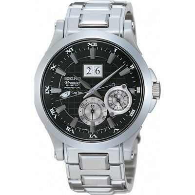 Men's Seiko Premier Kinetic Perpetual Kinetic Watch SNP003P1