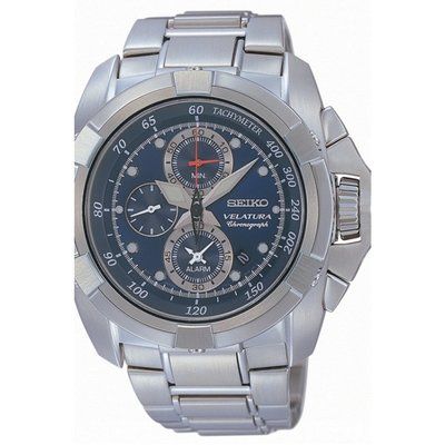 Men's Seiko Velatura Alarm Chronograph Watch SNAA91P1