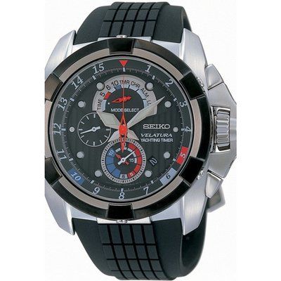 Men's Seiko Velatura Alarm Chronograph Watch SPC007P1