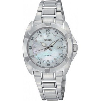 Ladies Seiko Velatura Diamond Watch SXDA67P1