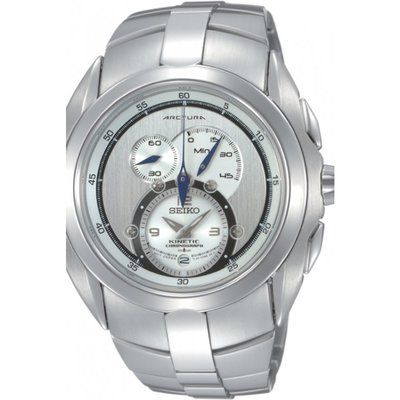 Men's Seiko Arctura Chronograph Kinetic Watch SNL045P1