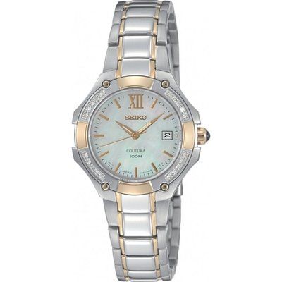 Ladies Seiko Coutura Diamond Watch SXDA82P1