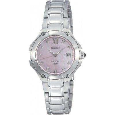 Ladies Seiko Coutura Diamond Watch SXDA79P1