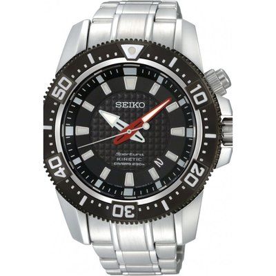 Men's Seiko Sportura Diver Kinetic Watch SKA511P1