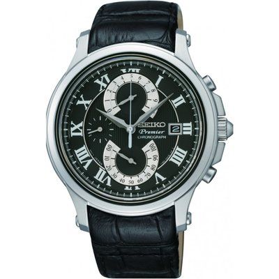 Men's Seiko Premier Chronograph Watch SPC067P2