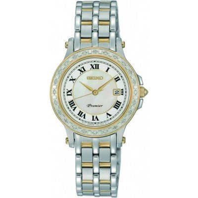 Ladies Seiko Premier Diamond Watch SXDE58P1