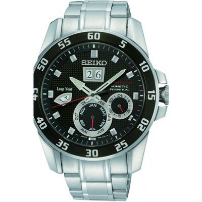 Men's Seiko Sportura Perpetual Kinetic Watch SNP055P1