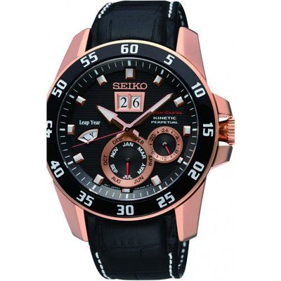 Men's Seiko Sportura Perpetual Kinetic Watch SNP056P1