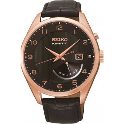 Men's Seiko Dress Retrograde Kinetic Watch SRN054P1