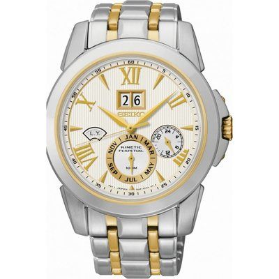 Men's Seiko Perpetual Le Grand Sport Kinetic Watch SNP066P9