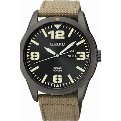 Men's Seiko Solar Powered Watch SNE331P9