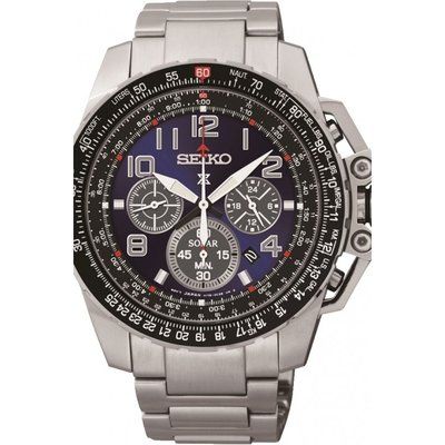 Men's Seiko Prospex Chronograph Solar Powered Watch SSC275P9