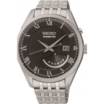 Men's Seiko Dress Retrograde Kinetic Watch SRN057P1