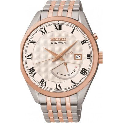 Men's Seiko Dress Retrograde Kinetic Watch SRN060P1