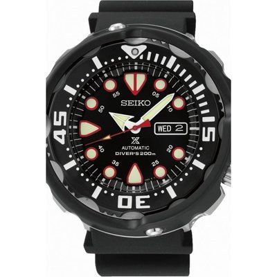 Mens Seiko PROSPEX Diver Automatic Chronograph Watch SRP655K1