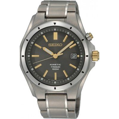 Men's Seiko Titanium Kinetic Watch SKA765P1