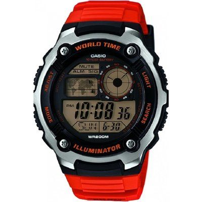Mens Casio Sports Alarm Chronograph Watch AE-2100W-4AVEF