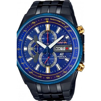 Men's Casio Edifice Infiniti Red Bull Racing Exclusive Chronograph Watch EFR-549RBB-2AER