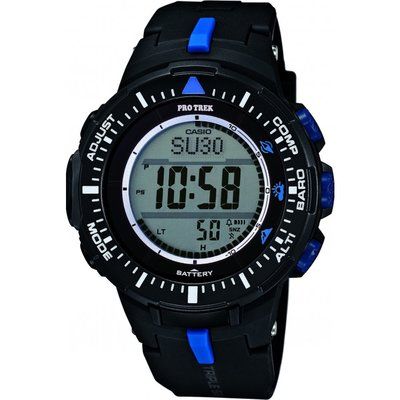 Mens Casio Pro-Trek Alarm Chronograph Watch PRG-300-1A2ER