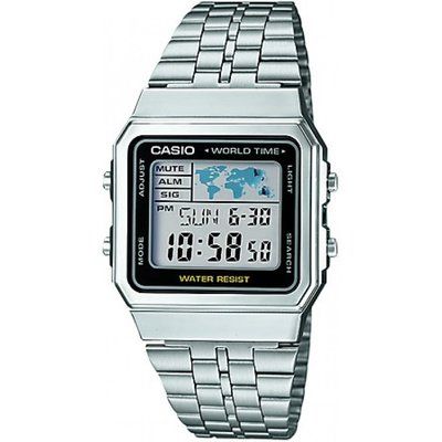Unisex Casio Classic Alarm Chronograph Watch A500WEA-1EF