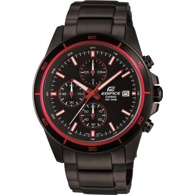 Men's Casio Edifice Chronograph Watch EFR-526BK-1A4VUEF