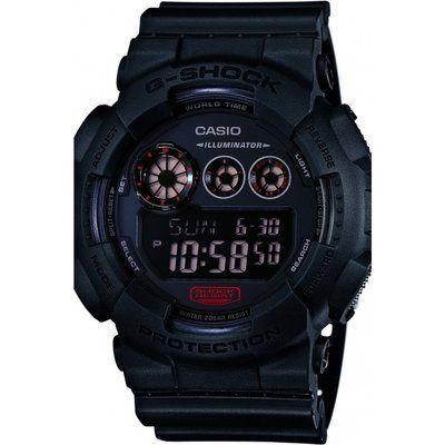Men's Casio G-Shock Military Black Alarm Chronograph Watch GD-120MB-1ER