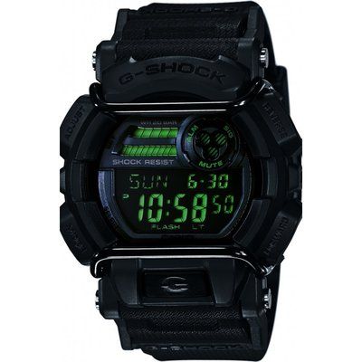 Men's Casio G-Shock Military Black Alarm Chronograph Watch GD-400MB-1ER