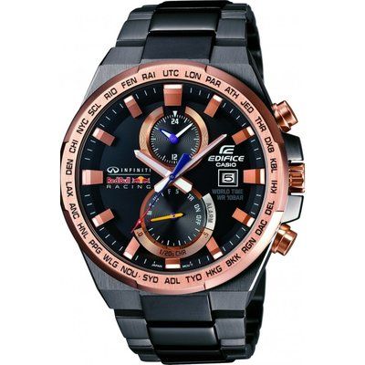 Mens Casio Edifice Infiniti Red Bull Racing Alarm Chronograph Watch EFR-542RBM-1AER