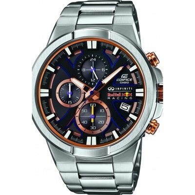 Mens Casio Edifice Infiniti Red Bull Racing Chronograph Watch EFR-544RB-1AER