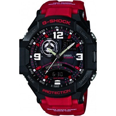 Men's Casio Premium G-Shock Alarm Chronograph Watch GA-1000-4BER