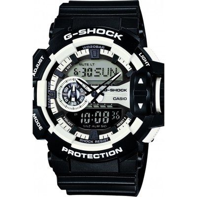 Men's Casio G-Shock Alarm Chronograph Watch GA-400-1AER
