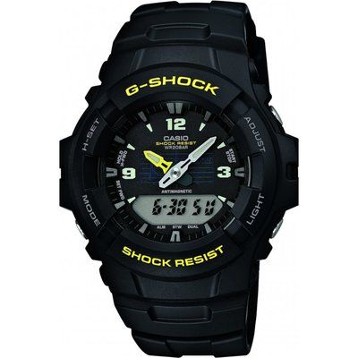 Men's Casio G-Shock Antimagnetic Exclusive Alarm Chronograph Watch G-100-9CMER