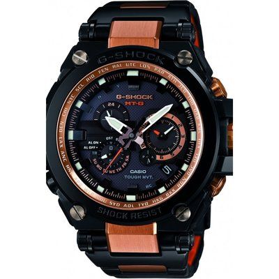 Mens Casio G-Shock Premium MT-G Alarm Chronograph Radio Controlled Watch MTG-S1000BD-5AER