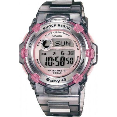Ladies Casio Baby-G Alarm Chronograph Watch BG-3000-8ER