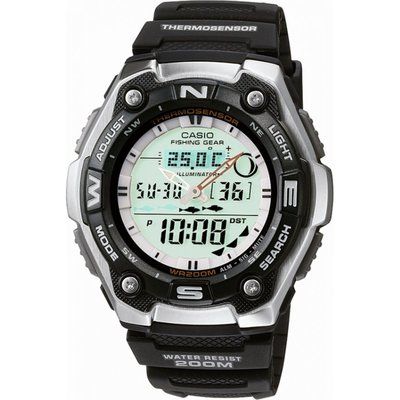 Mens Casio Sports Alarm Chronograph Watch AQW-101-1AVER