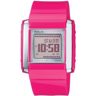 Ladies Casio Baby-G Cool Squares Alarm Chronograph Watch BGD-110-4ER