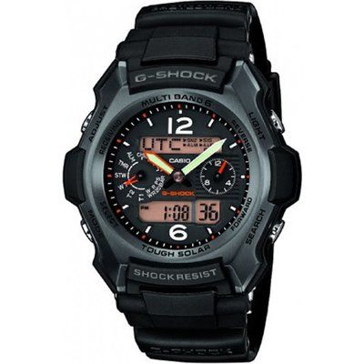 Mens Casio G-Shock Alarm Chronograph Watch GW-2500B-1AER