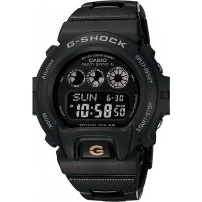 Mens Casio G-Shock Wave Ceptor Alarm Chronograph Watch GW-6900BC-1ER