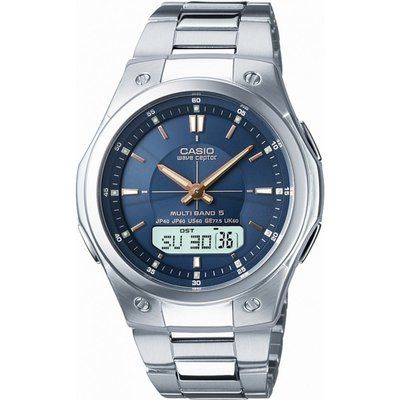 Men's Casio Wave Ceptor Alarm Chronograph Watch WVA-M490D-2AER
