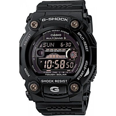 Mens Casio G-Shock G-Rescue Alarm Chronograph Radio Controlled Watch GW-7900B-1ER