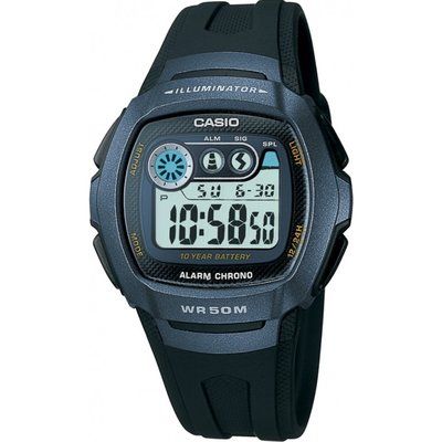 Men's Casio Classic Alarm Chronograph Watch W-210-1BVES