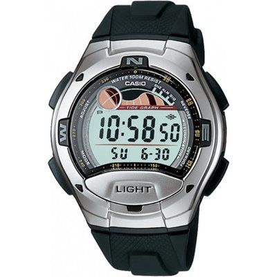 Mens Casio Sports Alarm Chronograph Watch W-753-1AVES