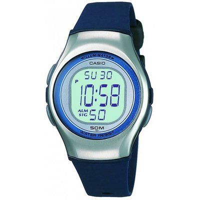 Ladies Casio Classic Alarm Chronograph Watch LW-E11-2AVES