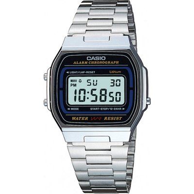 Unisex Casio Classic Alarm Chronograph Watch A164WA-1VES